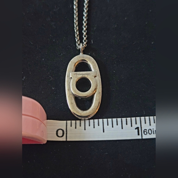 Salvatore Ferragamo Gancini Pendant Necklace - Picture 13 of 13